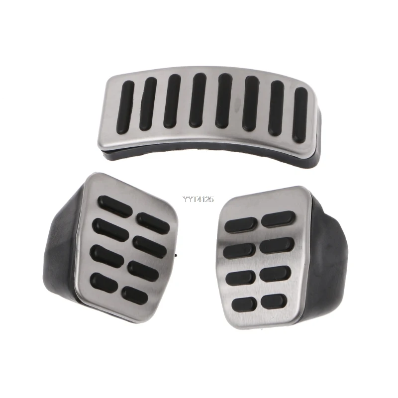 3Pcs/set Sport MT Clutch Brake Pedal Interior For VW Golf Jetta MK4