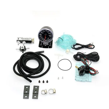 

60MM Car Turbo Boost Gauge 3Bar + Adjustable Turbo Boost Controller Kit 1-30PSI Car Meter
