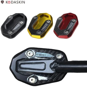 

KODASKIN Motorcycle CNC Aluminum Side Stand Enlarge Plate Pad Holder for DUCATI SCRAMBLER ICON