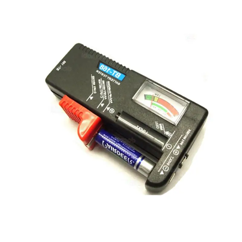 Универсальный тестер батареи Проверка батареи для AA/AAA 9 В Кнопка батарея Емкость тестер Портативный электрические инструменты