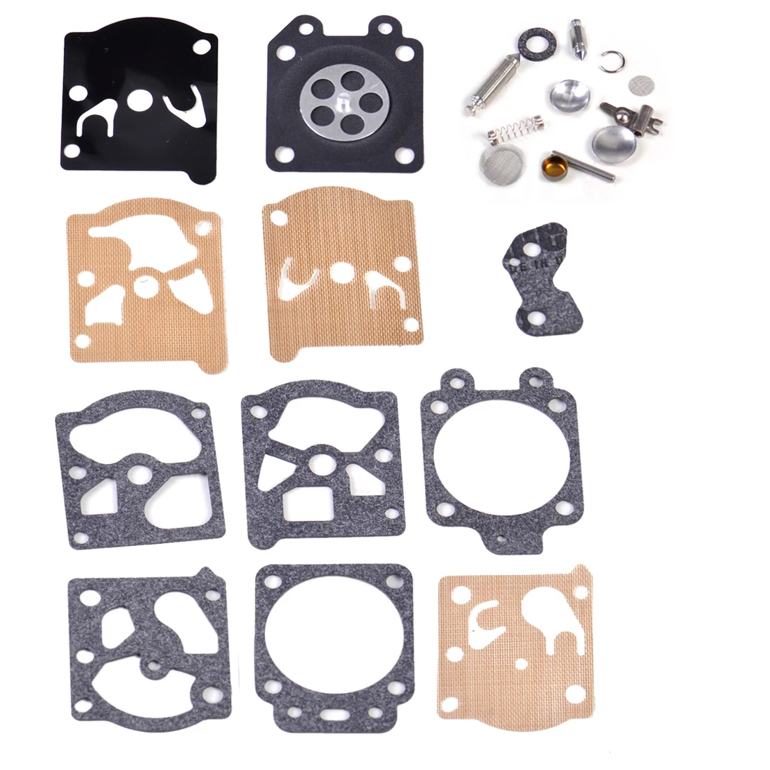 LETAOSK Carburetor Repair Kit Gasket Set Carb Rebuild Tool Diaphragm fit for Walbro K20-WAT WA WT Series | Инструменты