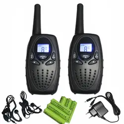 пара большие расстояния walkie talkie радио портативный мобильной cb приемопередатчик walky talky +121 код + батареи зарядное устройство наушники