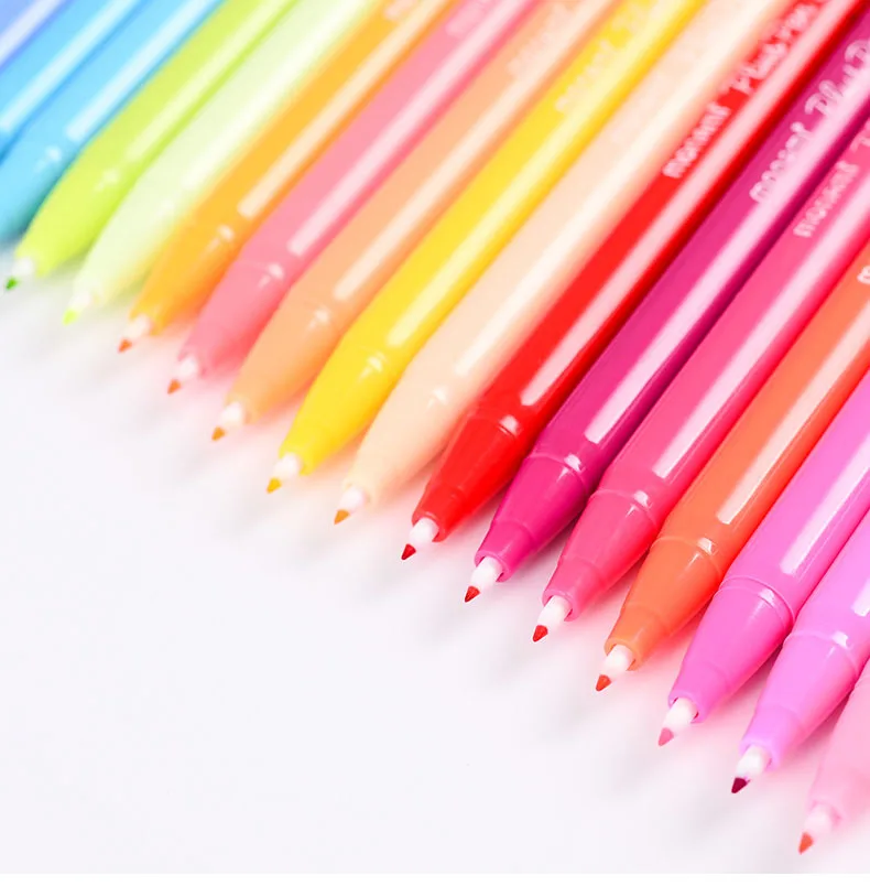 Monami Mais Caneta 3000 Aquarela 12/24/36 Cores Gel Caneta 0.3 Milímetros Ponta da Fibra para a Escola, Presente, Escrever, Desenhar, Desenhar 6 Canetas de gel