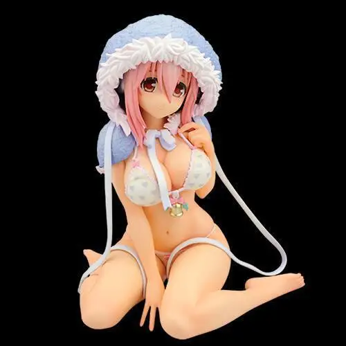 Anime Super Sonico Sexy Figure Christmas Ver. 1/7 Scale Prepainted PVC Action Collectible Toys Doll 12CM | Игрушки и хобби