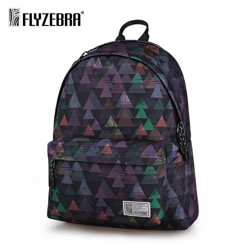 

FLYZEBRA Men Women Printing Forest Backpack School Bag College Students Couple Backpack Travel Bagpacks for School Teenagers