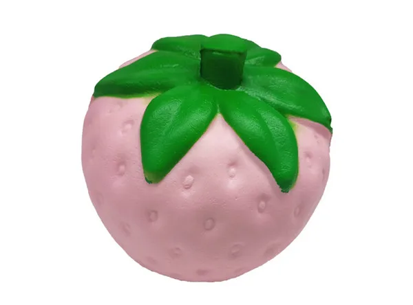 Big Jumbo Juicy Squishy Strawberry Fake Artificial Food Fruit Memory Foam Venting toys - 34