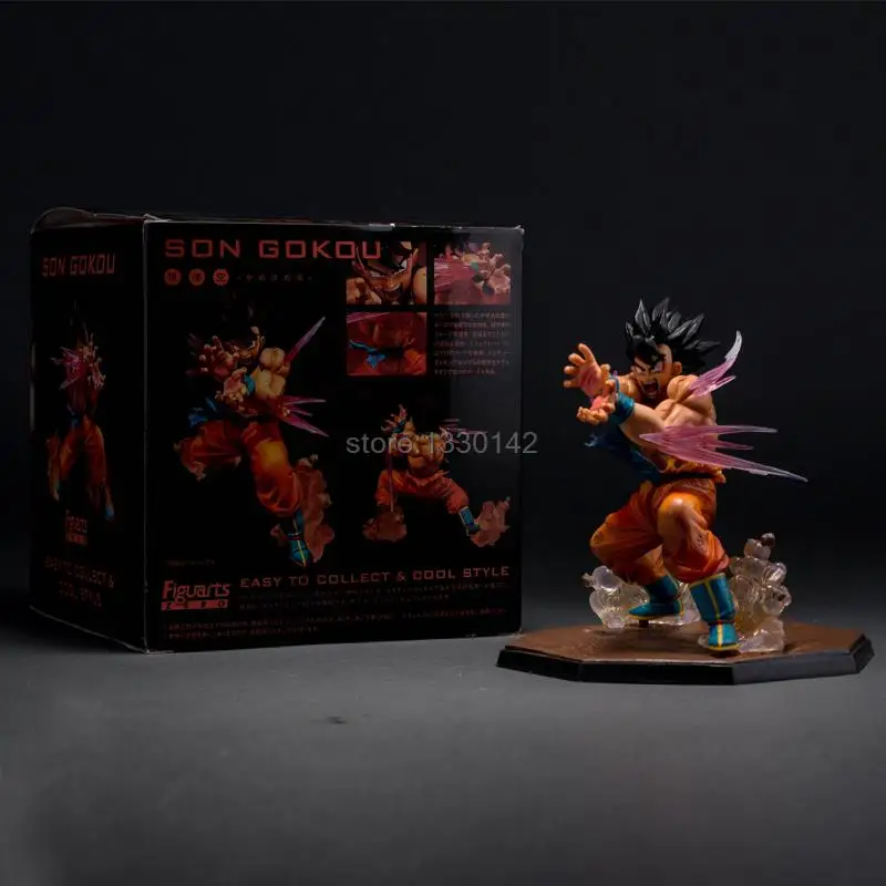 Аниме дракон г Figuarts нулевой саян Gokou / Goku KAMEHAMEHA волна No : 20. 13 см 4.7 &quot PVC фигурки