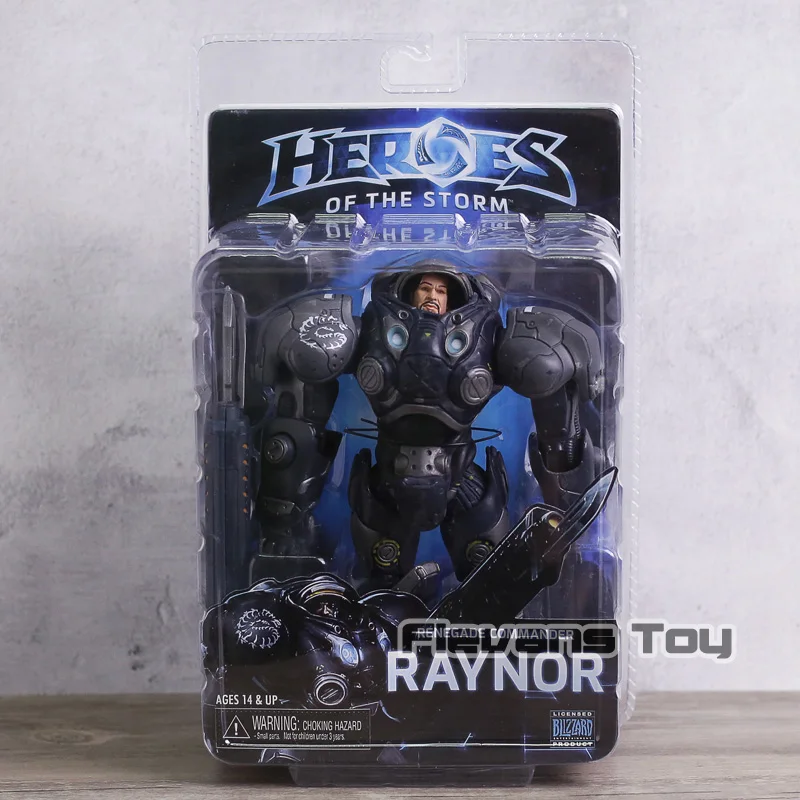 NECA Heros of The Storm Renegade Commander Raynor Коллекция игрушек модель игрушки|Игровые фигурки и