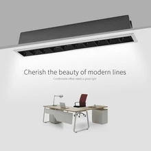 SCON, 41,5 см, 22,5 Вт, 15 головок, светодиодный светильник для зала, офиса, офиса, современная мода, OSRAM Line, лампа CRI Ra> 85, внутренний светильник ing