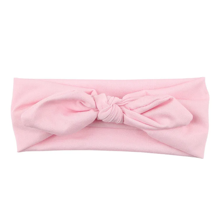 

#5 Kids Girls Rabbit Bow Ear Hairband Headband Turban Knot Head Wraps