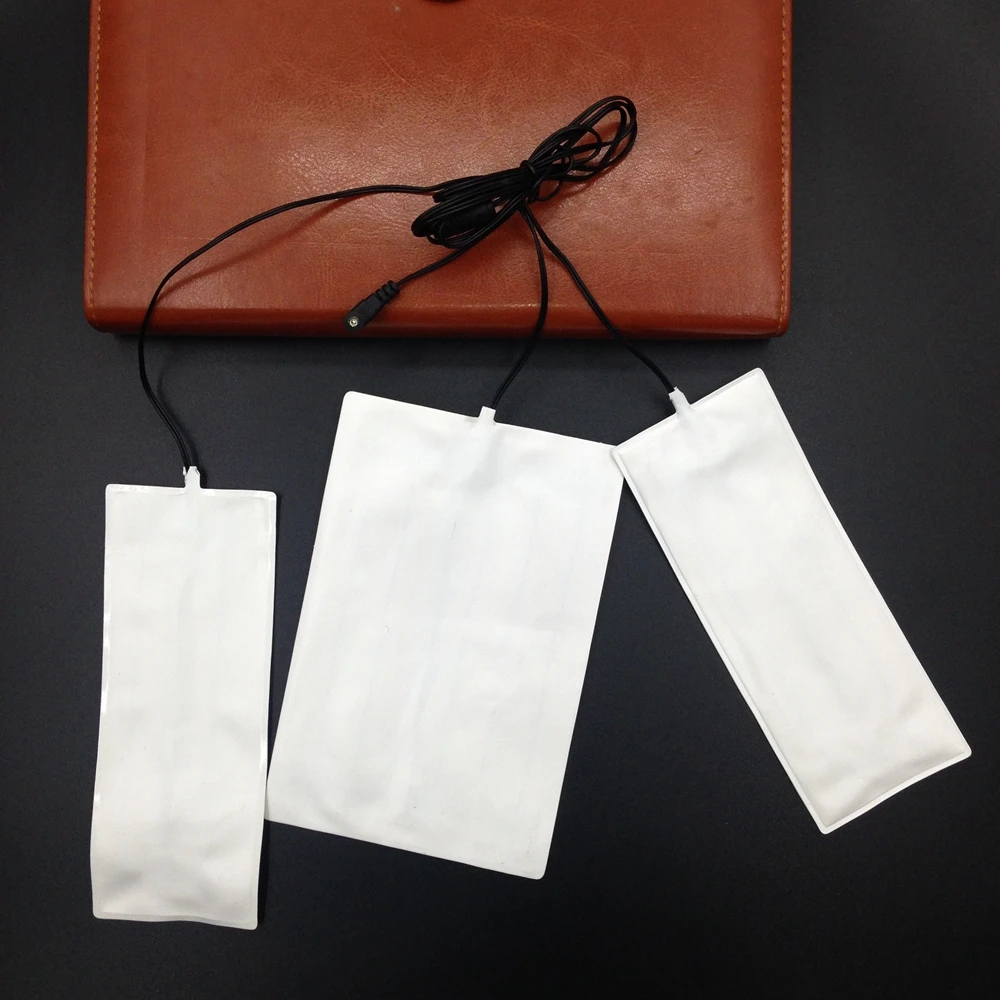 Waterproof 7.4V Portable Heated Pads Carbon Fiber Heating Blanket for