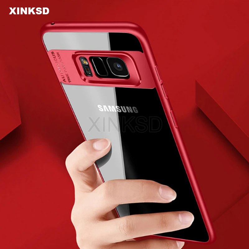 

For Samsung Galaxy J7 J5 J3 2016 A5 A7 2017 S7 Edge S8 S9 A6 A8 Plus J4 J6 J2 Pro 2018 Prime Note 8 Luxury TPU Acrylic Case
