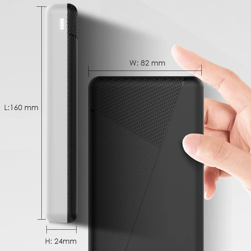ROMOSS PIE 20 power Bank 20000 мАч портативный внешний Литий полимерный аккумулятор зарядное