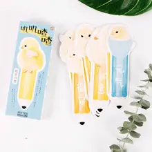 30 шт./упак. Милая курица бумажная Закладка с картинками закладки с животными рекламный подарок канцелярские принадлежности двойное Примечание сообщение