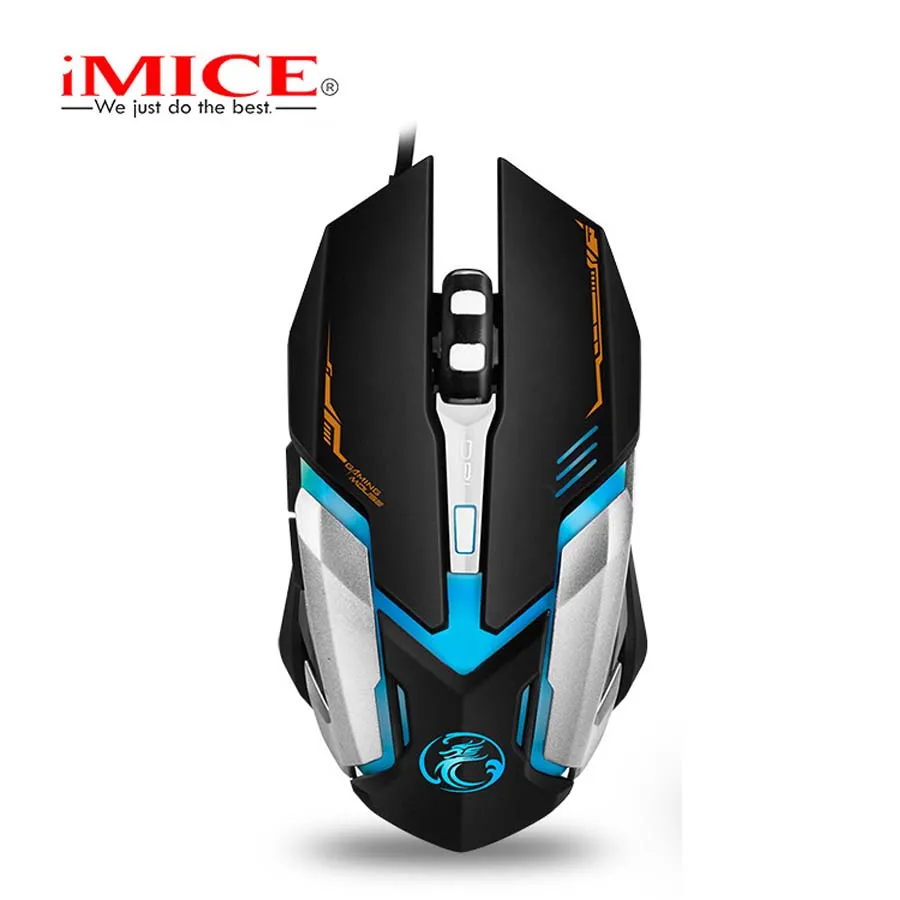 Wired Gaming Mouse 4800DPI Mice (10)