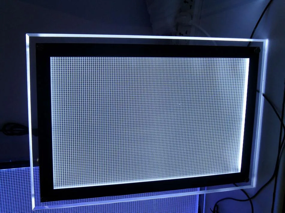 black color acrylic frame model
