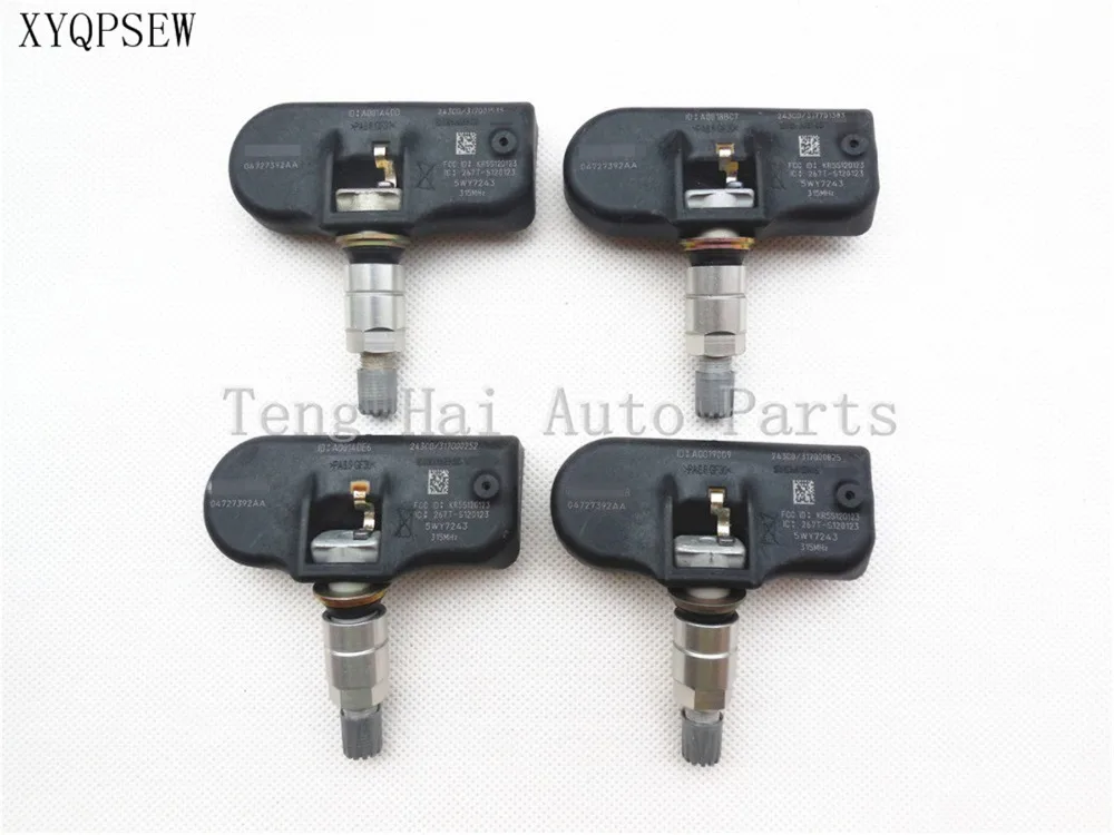 

XYQPSEW (4PCS) 04727392AA FOR CHRYSLER PACIFICA TOWN & DODGE COUNTRY CARAVAN TPMS SENSOR