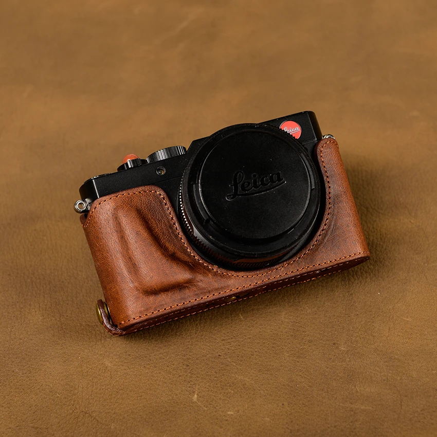 Color : Coffee Camera Bag Great 1/4 inch Thread PU Leather Camera Half Case Base for Leica DLUX TYP 109 Color : Coffee Camera Bag Great 1/4 inch Thread PU Leather Camera Half Case Base for Leica DLUX TYP 109