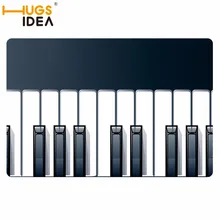 HUGSIDEA фортепиано 3D печать для чистки ковров, для дома Нескользящие напольные ковры для гостиной коврики для спальни кухонные Входные Коврики для ванной