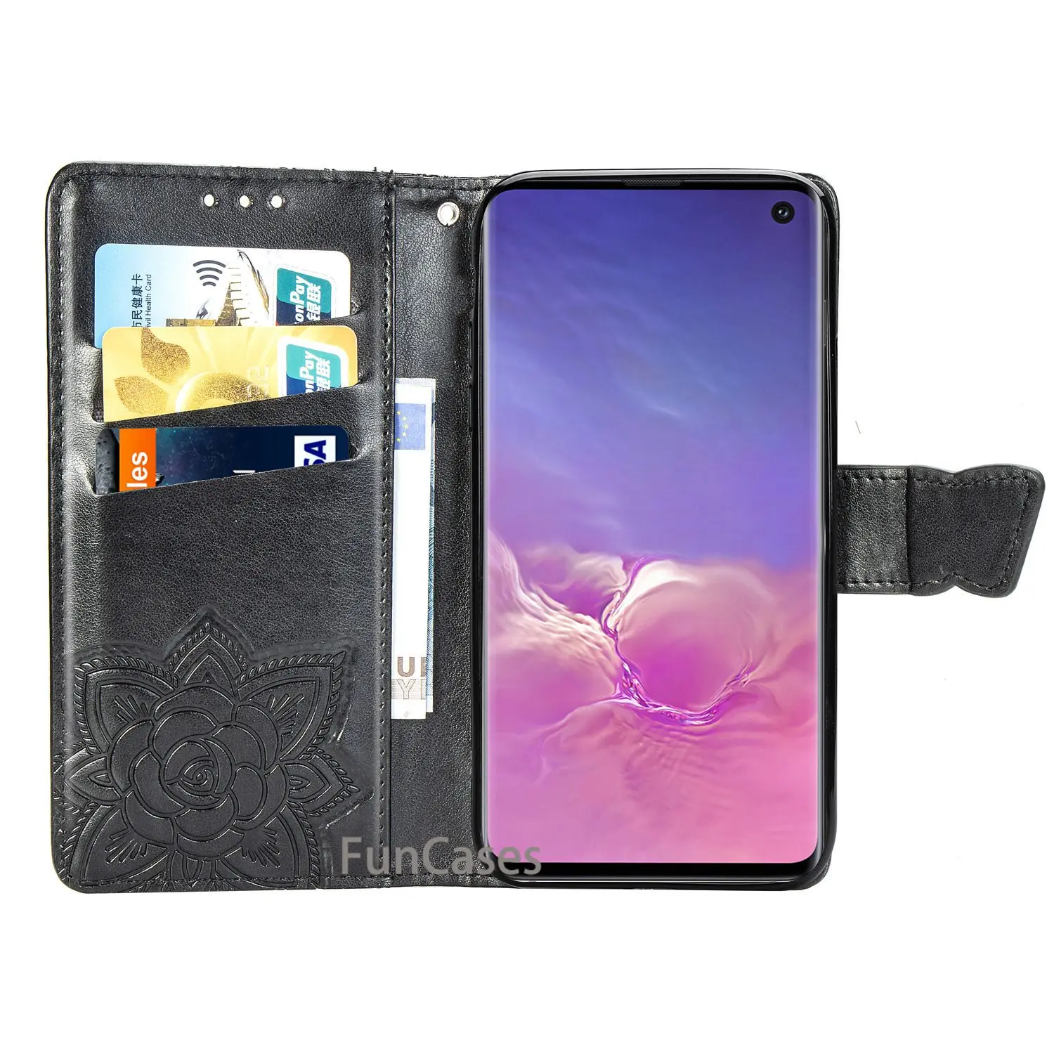 S10E чехол для samsung Galaxy S10 lite кожаный кошелек телефона роскошный Флип Coque|Бамперы| |