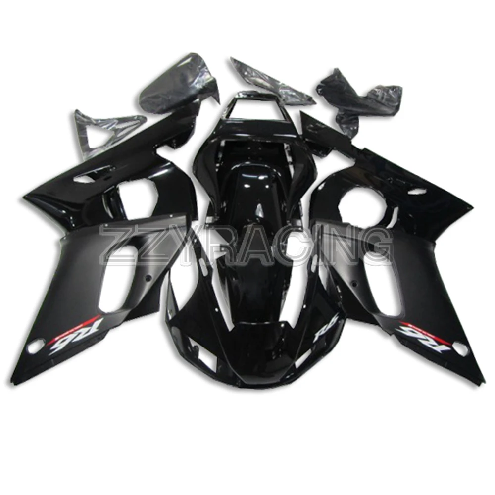 

Injection Fairings for Yamaha R6 1998 - 2002 99 00 01 Complete Panels Kit 1999 2000 2001 ABS Plastic Body Kit Black Frames New