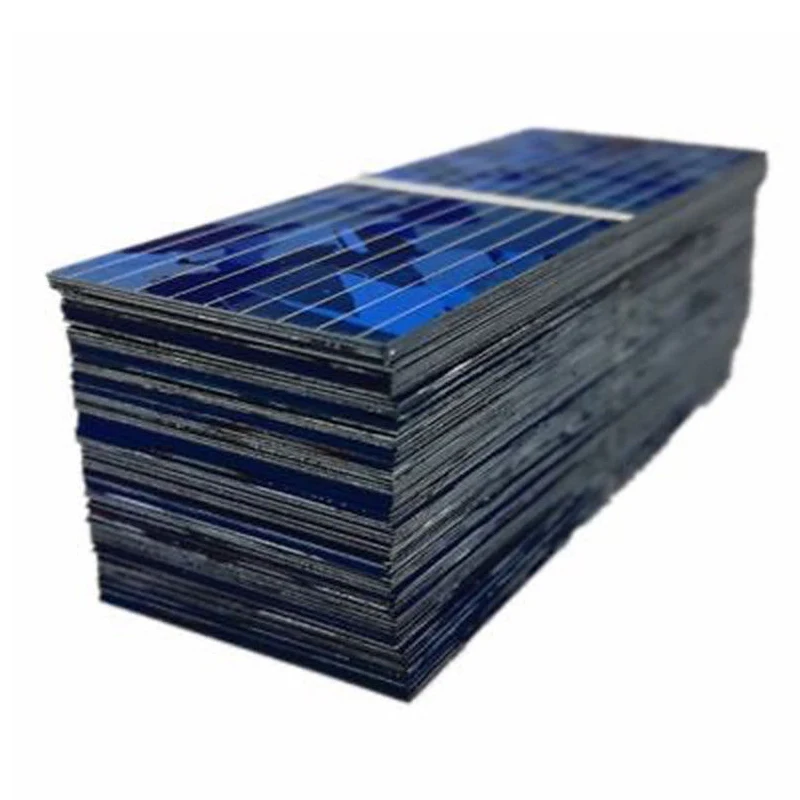 

Mayitr 100pcs Solar Panel 0.5V 320mA Solar Battery Panels Cell DIY Battery Charge 52*19mm Set High Quality