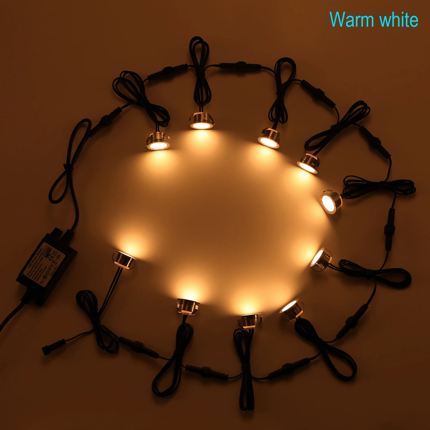 Ponto à Prova Água de Aço Pçs ao ar Livre Escada Passo Decking Underground Paver Led Luz Jardim Quintal Pátio Iluminação D12 Inoxidável 12 v 30 4 Cheap Lâmpadas subterrâneas