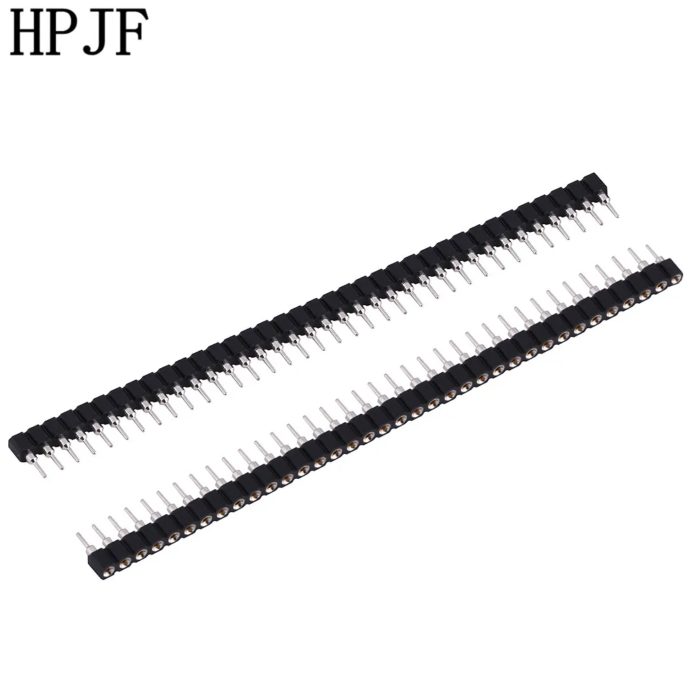 5pcs/lot 2.54mm Pin Header Female Single Row 40 Round Connector PCB | Обустройство дома