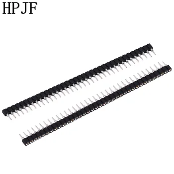 

5pcs/lot 2.54mm Pin Header Female Single Row 40 Pin 2.54mm Round Pin Connector PCB Connector