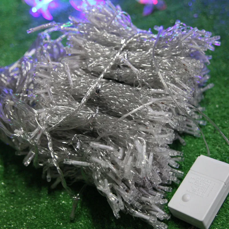 led curtain christmas lights