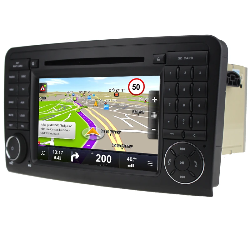 HIFIF Android 7,1 Автомобильный плеер для Mercedes Benz GL ML CLASS W164 ML350 ML500 X164 GL320 Автомобильный gps стерео радио ram 2G rom 16G аудио