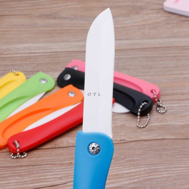 Складной керамический нож, открывалка для писем, канцелярский резак для фруктовых инструментов