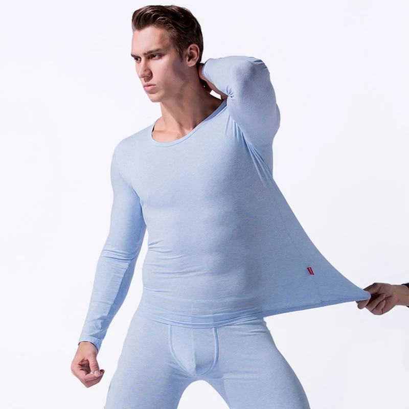 Winter Thermal Underwear For Men Warm Long Johns Set For Mens Ultra ...
