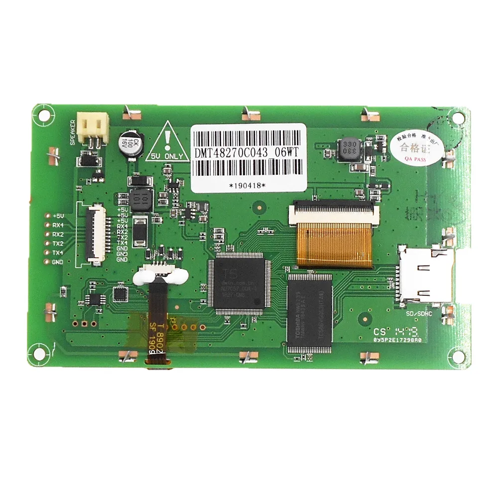 DMT48270C043_06W 4 3 дюймовый серийный интерфейс экран с низкой мощностью