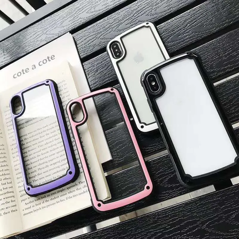 transparent shockproof case for iphone xs max (13)