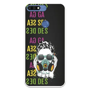 

Stand case costume drawing Gaseades WP001 for Huawei Y7 2018