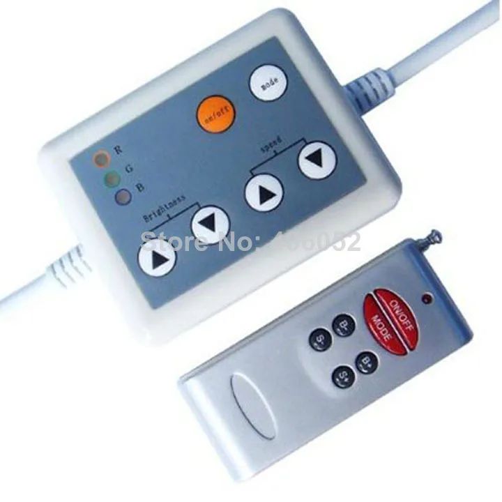 

20set/lot DC 12V 24V Wireless RF LED Controller LED Dimmer RF Panel Remote LED Controller for RGB LED STRIP