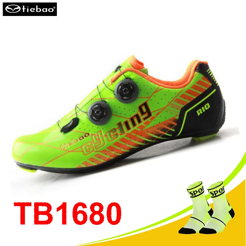 

Tiebao zapatillas deportivas mujer Carbon fibre road cycling shoes sapatilha ciclismo zapatillas superstar sport bike shoes