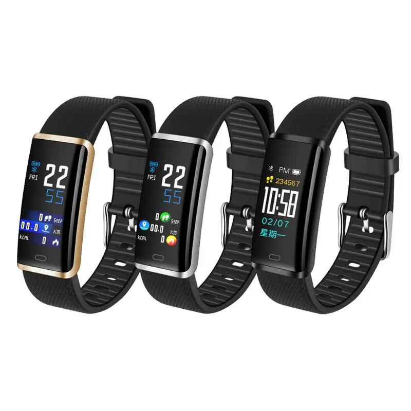 

R9 Smart Bracelet HeartRate Monitor MultiSport Pedometer Fitness Tracker Message Push IP67 Waterproof Smart Wristband