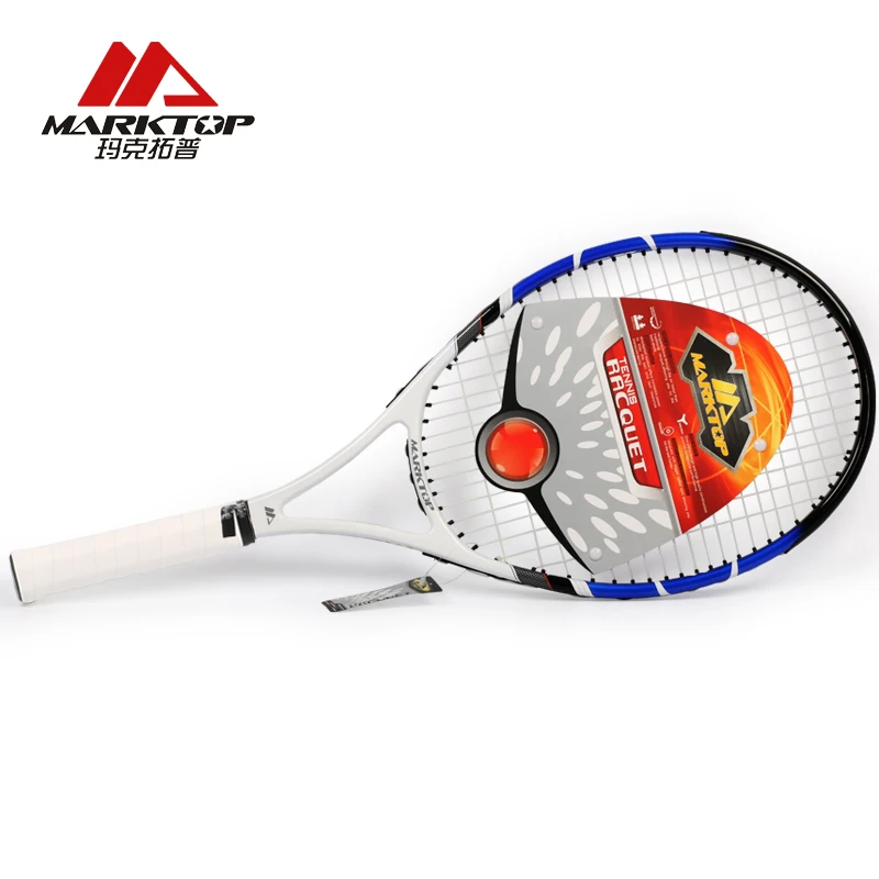 

Marktop Tennis Rackets Carbon Fiber Aluminum Alloy Adult Racquet Tennis Training Racket Carbon Fiber Top Material Tennis M3227