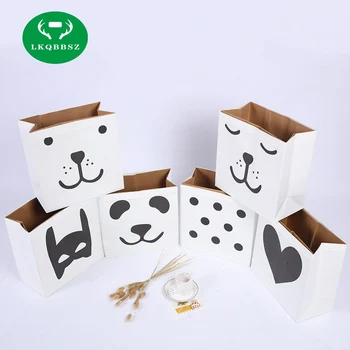 

Convenient Heavy Kraft Paper Storage Bags Women Laundry Bag Toys Clothes Organizer Tool Storage Box