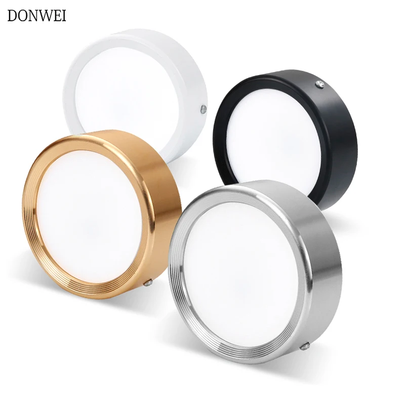 

Surface Mounted LED Ceiling Light 3W 5W 7W 9W Warm/Cold White AC85-265V Round Ceiling Light for Home Kitchen Bedroom Bathroom