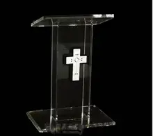 Free Shipping modern acrylic Hot Sale Publipt , acrylic pulpit, modern and stylish 2016 acrylic pulpit church