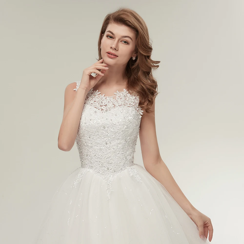 Korean Lace Up Ball Gown-2