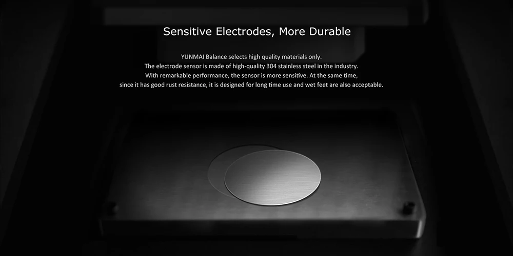 YUNMAI Mini 2 Balance Smart Body Fat Scale Intelligent Data Analysis APP Control Digital Weighing Tool from Xiaomi