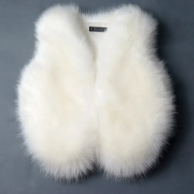 Nuovo Arrivo 2019 Di Autunno E Di Inverno Gilet Di Pelliccia Del Faux Femminile Pelliccia Pelliccia Di Volpe Capelli Del Coniglio Del Rex Della Pellic