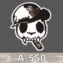 A-550 Schädel Wasserdichte Kühle DIY Aufkleber Für Laptop Gepäck Skateboard Kühlschrank Auto Graffiti Cartoon Aufkleber
