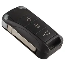 3 Buttons Auto Replacement Key Case Flip Folding Car Remote Key Shell Cover Fob For PORSCHE CAYENNE Car Covers Styling Key shell цена 3 Buttons Auto Replacement Key Case Flip Folding Car Remote Key Shell Cover Fob For PORSCHE CAYENNE Car Covers Styling Key shell цены онлайн
