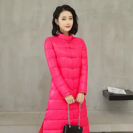 Long Chaud Cottonpadded Femmes Épais Lx323 Invierno Le Nouvelle D'hiver Vers Parka Veste Bas pink Abrigos blue 2018 Mujer Manteaux red Chaqueta Manteau Black 46qCx8Wzw