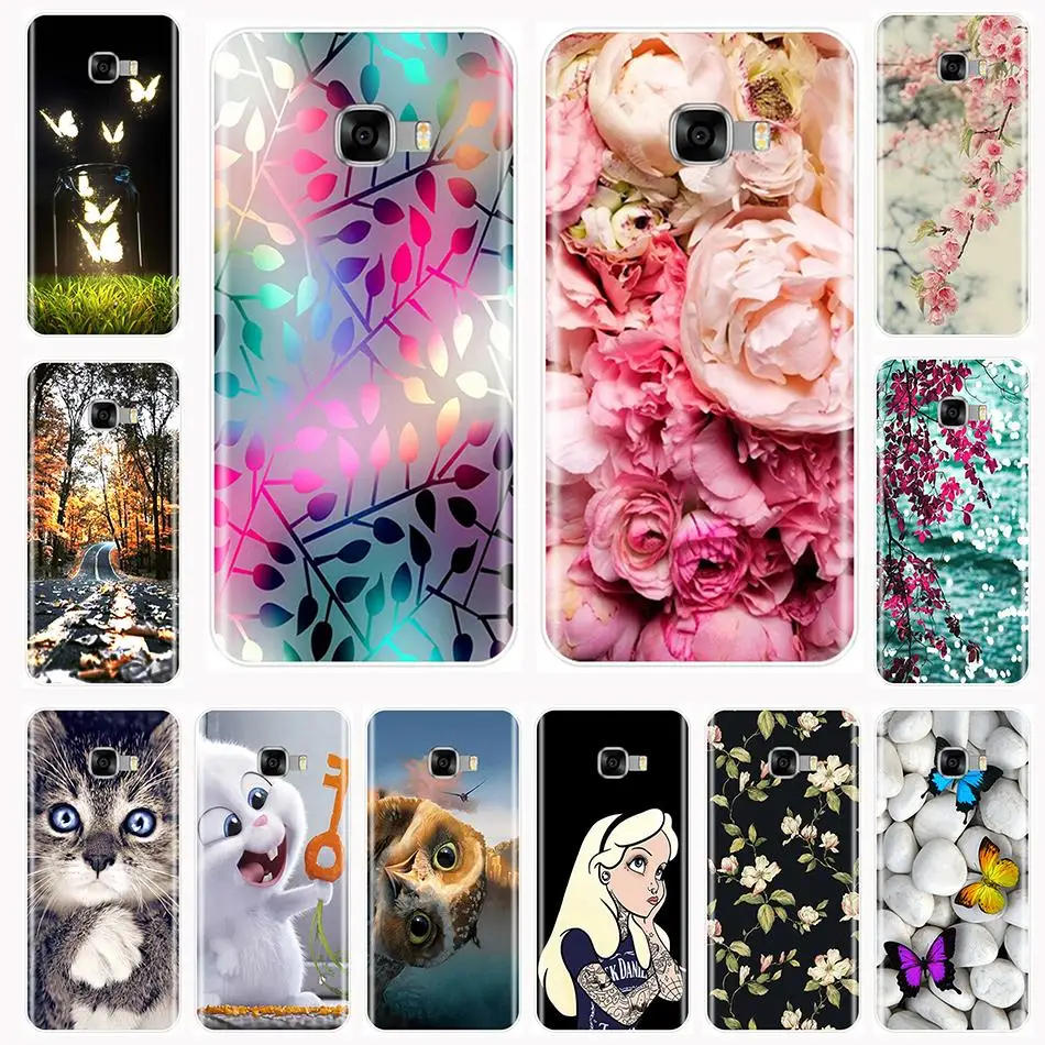

For Samsung Galaxy C9 C7 C5 Pro 2017 Phone Case SiliconeCute Funny Soft Back Cover For Samsung Galaxy C5 C7 C8 Case
